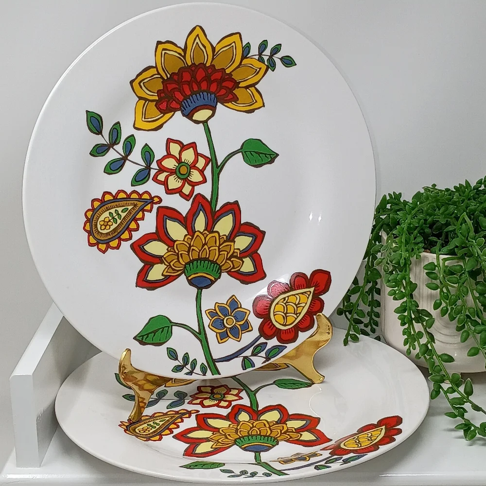 Royal Norfolk Set Of 2, 10.5 Inch Plates